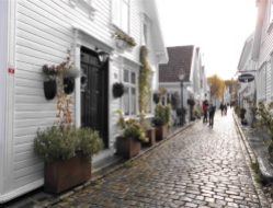 Historische Holzhäuser in Stavanger / Foto © Roswitha Geisler