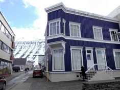 Farbige Holzhäuser in Ísafjörður / Foto: Roswitha Geisler